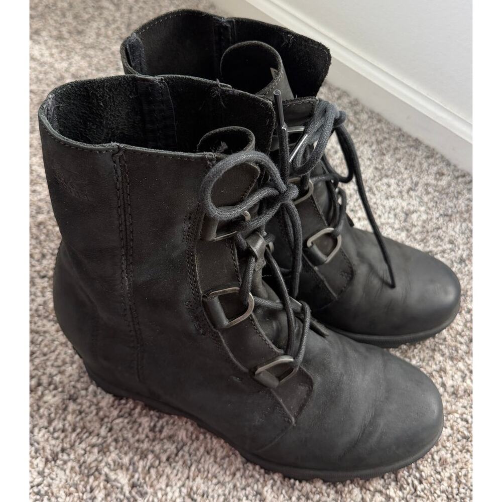 Sorel Joan of Artic Wedge ll boots women's size 10 - Picture 4 of 7